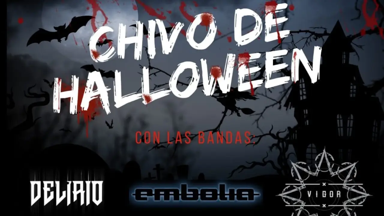 Grupo TicoSound y Sangre y Metal presenta: Chivo Halloween