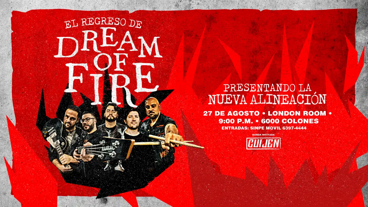 La banda Dream of Fire estrena sencillo y nueva alineación