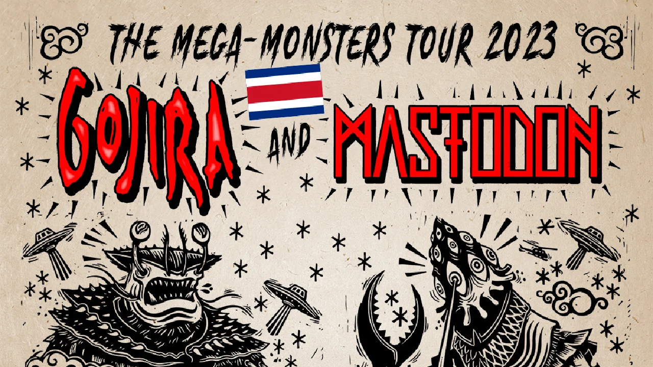 GOJIRA Y MASTODON SE JUNTARÁN EN UN GRAN CONCIERTO DE METAL EN COSTA RICA CON EL “THE MEGA-MONSTERS TOUR 2023”