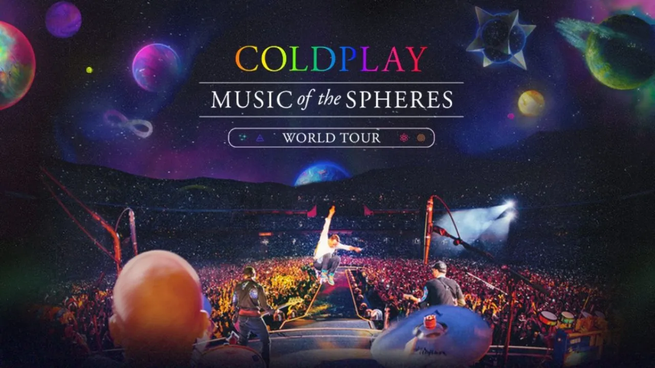 Coldplay lanza tourbook del Music Of The Spheres World Tour